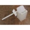 Toilet Brush Holder, Modern, White